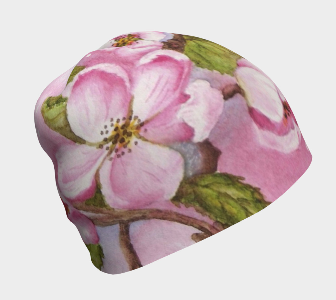 Watercolor Pink Apple Blossoms preview #1