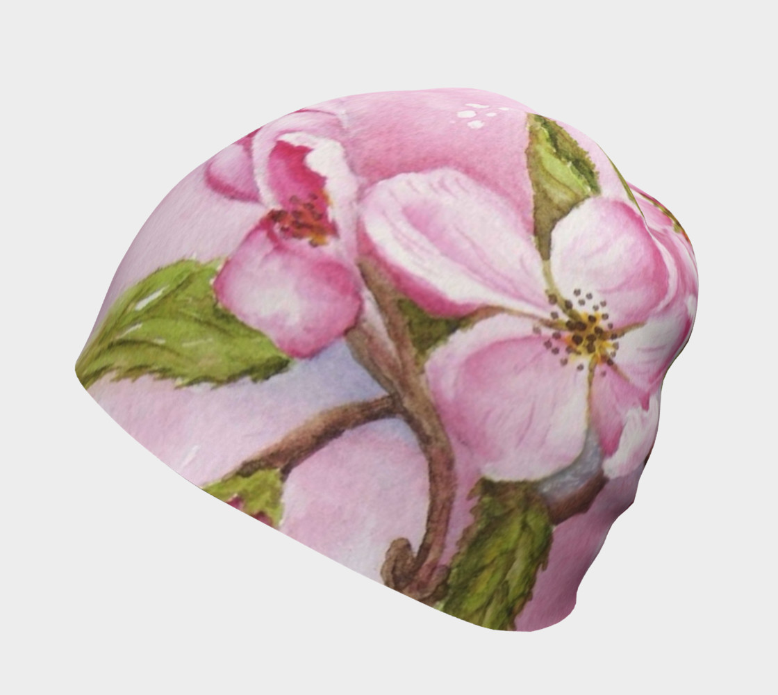 Watercolor Pink Apple Blossoms preview #2