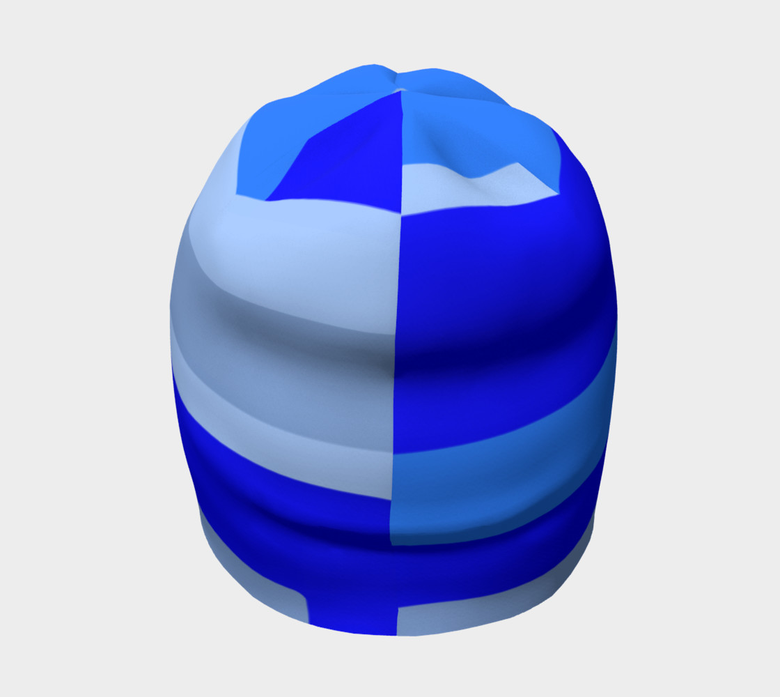 Blue Beanie Hat preview #4