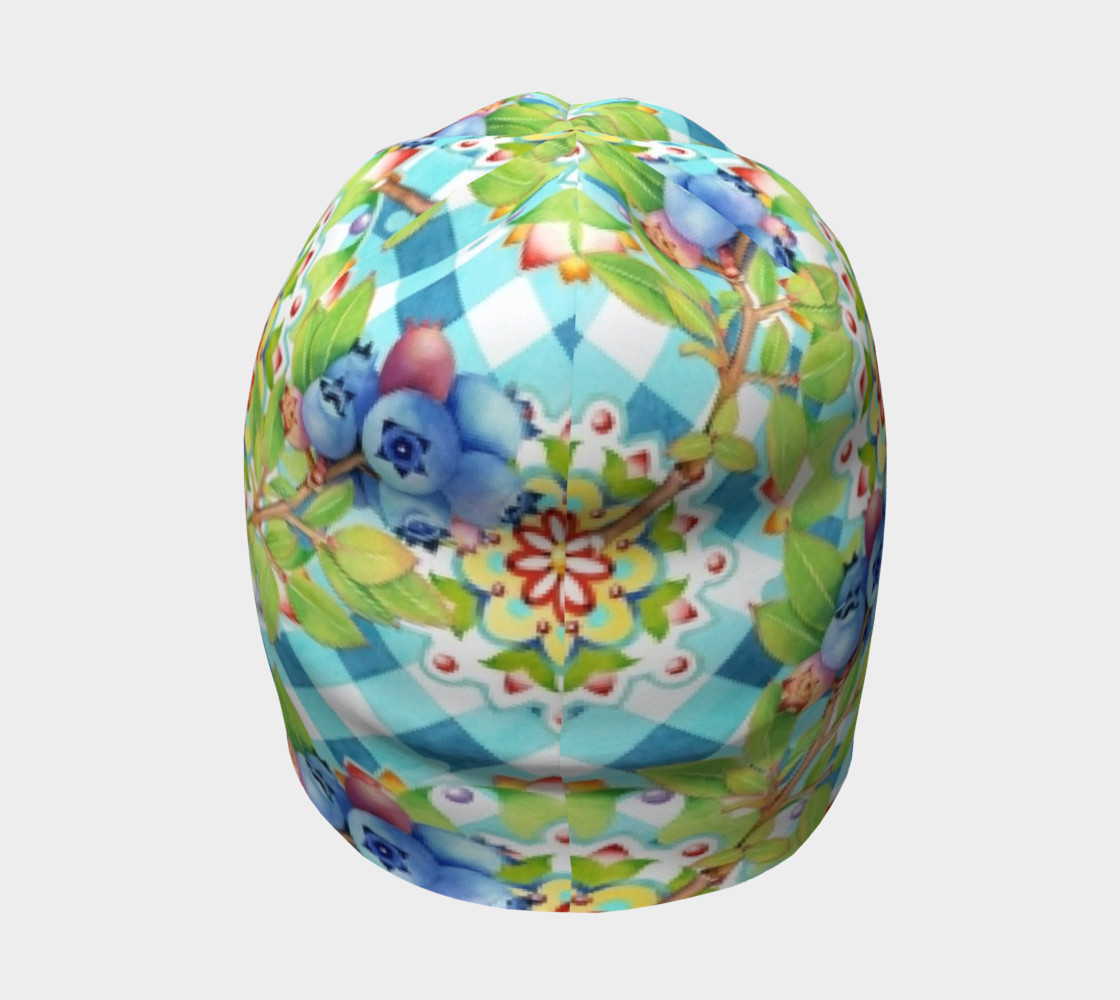 Blueberry Gingham Mandala preview #4