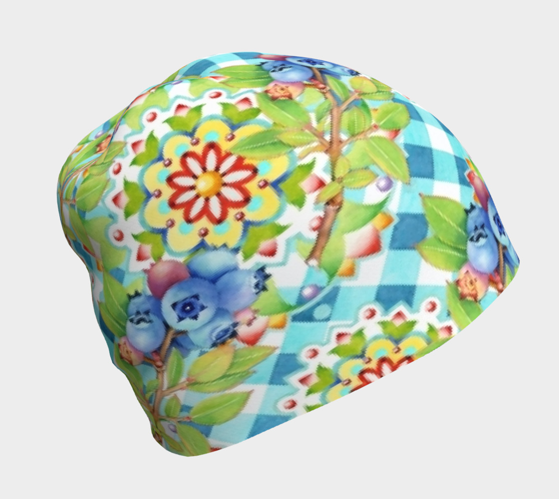 Blueberry Gingham Mandala preview #1
