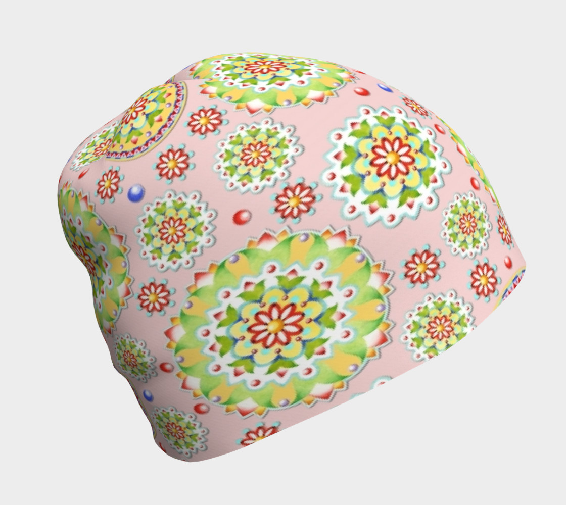 Aperçu de Lotus Mandala Allover Pink #1