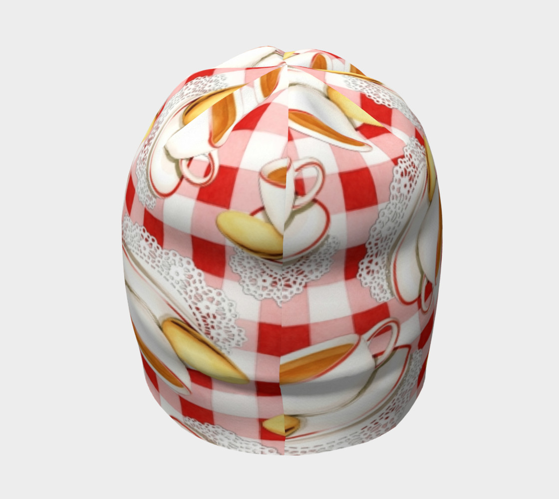 Aperçu de Red Gingham Cuppa #4
