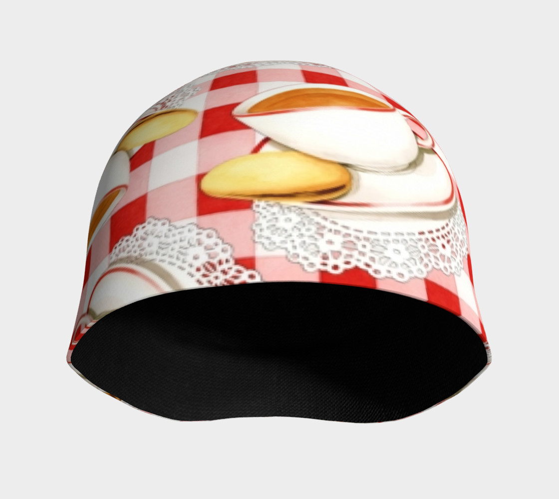 Aperçu de Red Gingham Cuppa #3