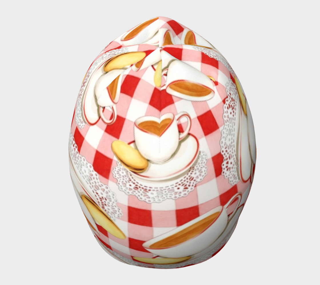 Aperçu de Red Gingham Cuppa #5