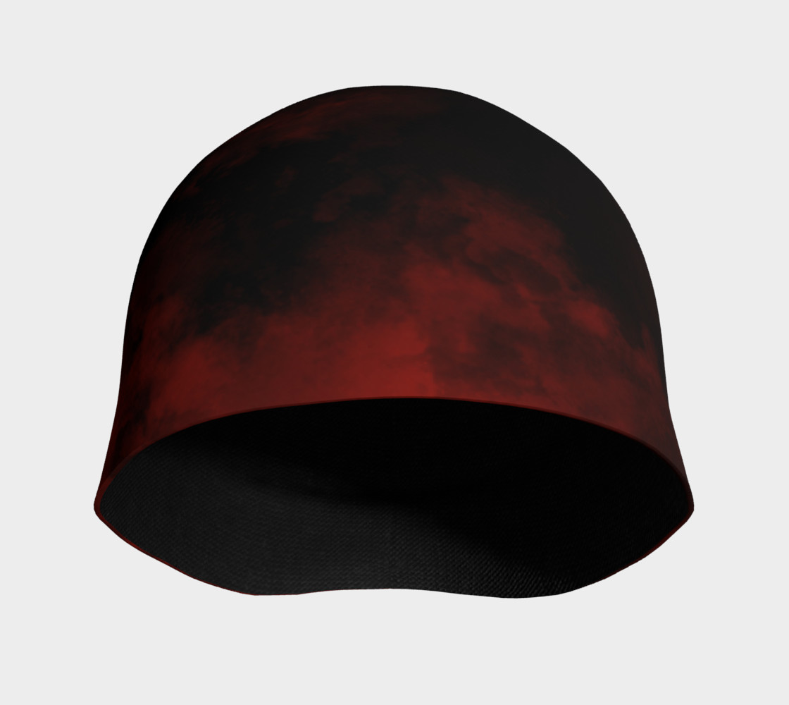 Red Galaxy Beanie preview #3