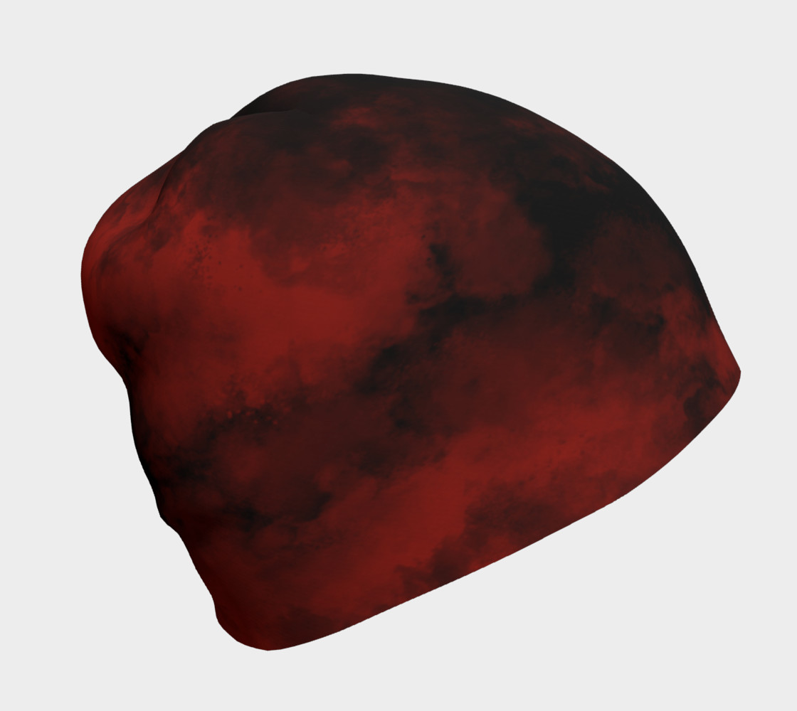 Red Galaxy Beanie preview #1