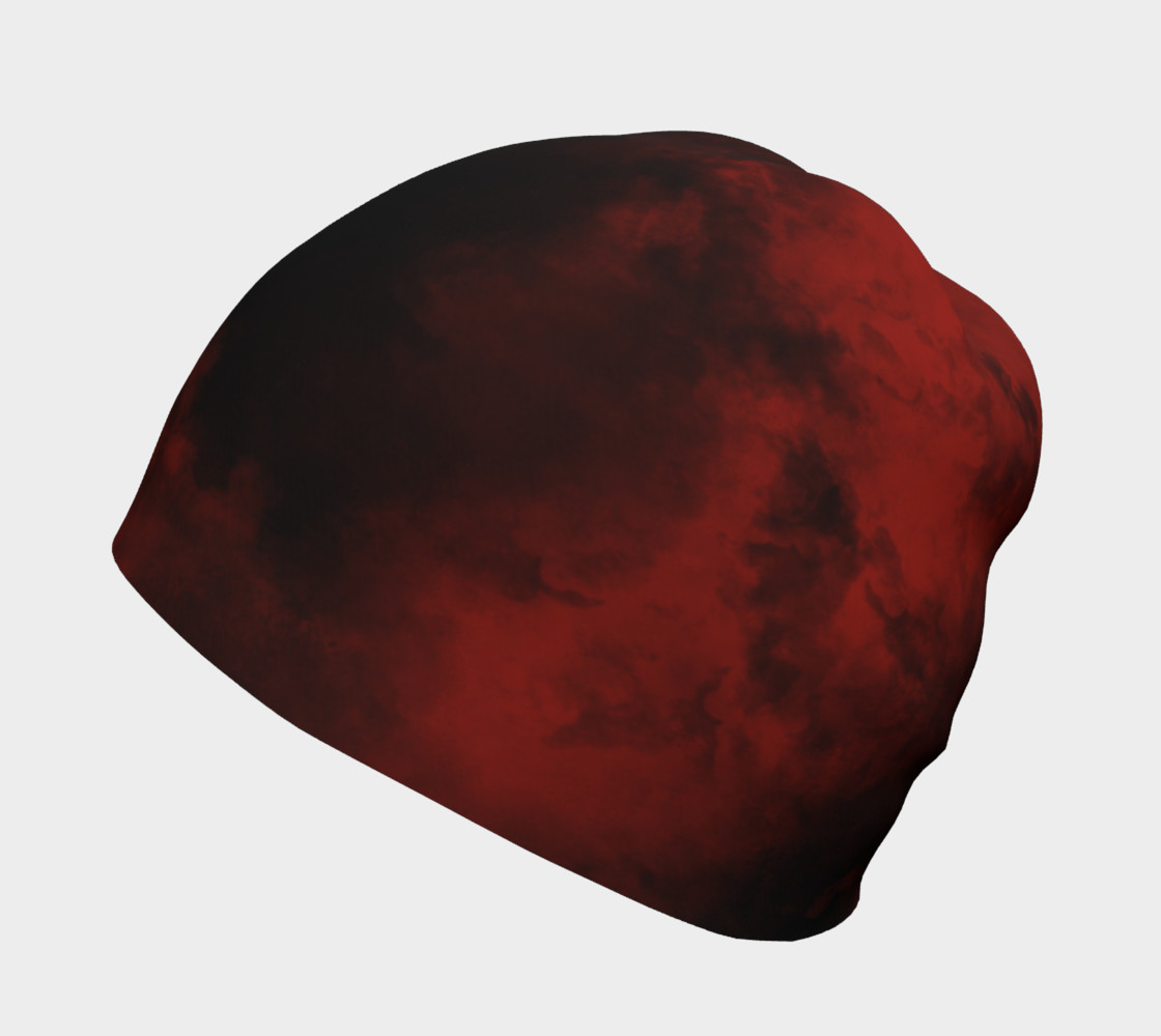 Red Galaxy Beanie preview #2