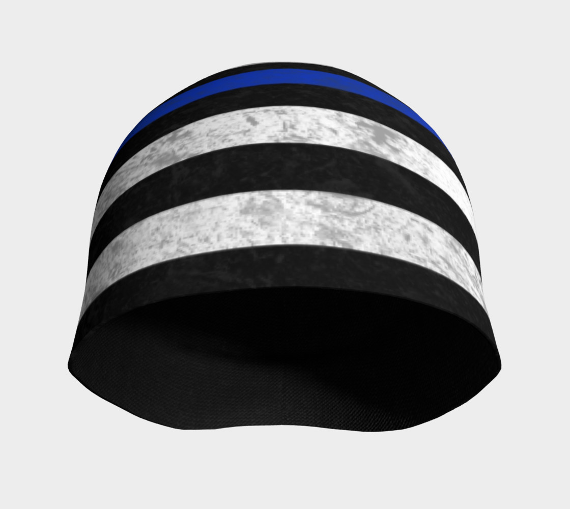 Thin Blue Line Beanie preview #3