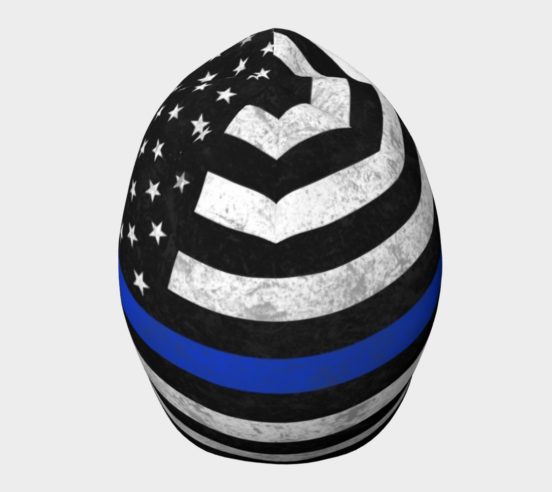 Thin Blue Line Beanie preview #5