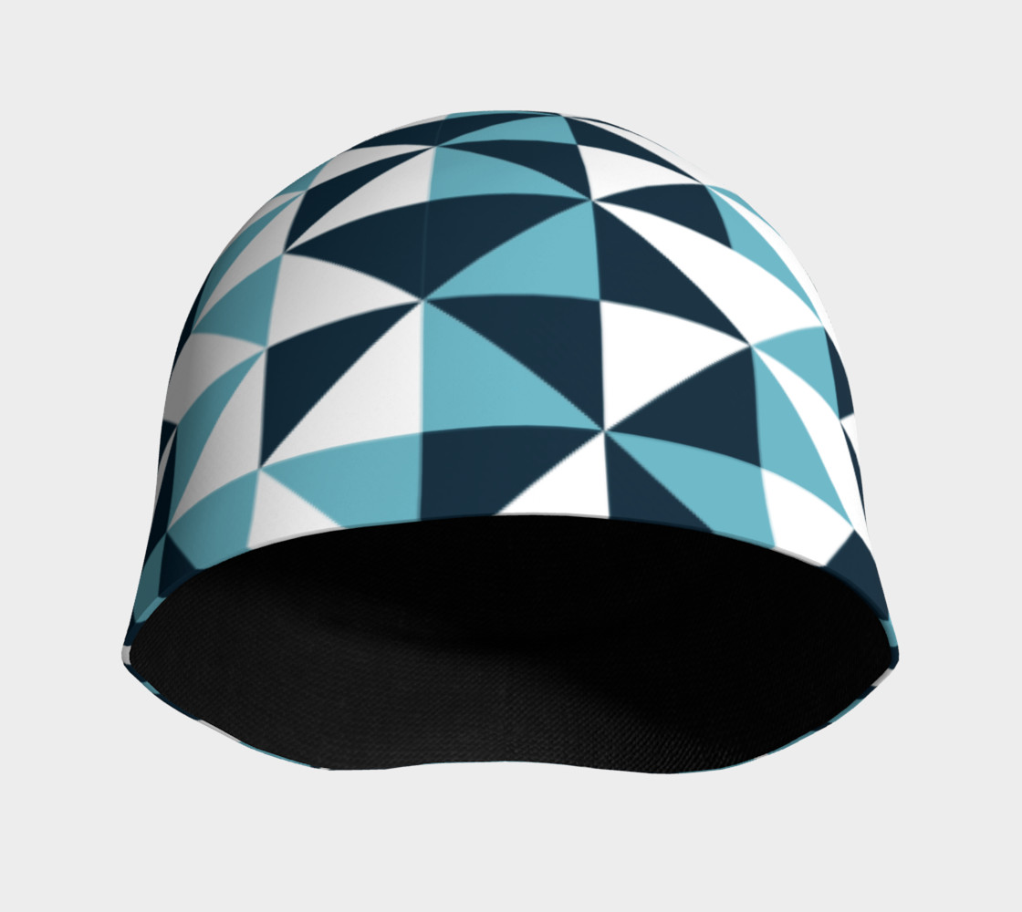Blue Triangles Beanie preview #3