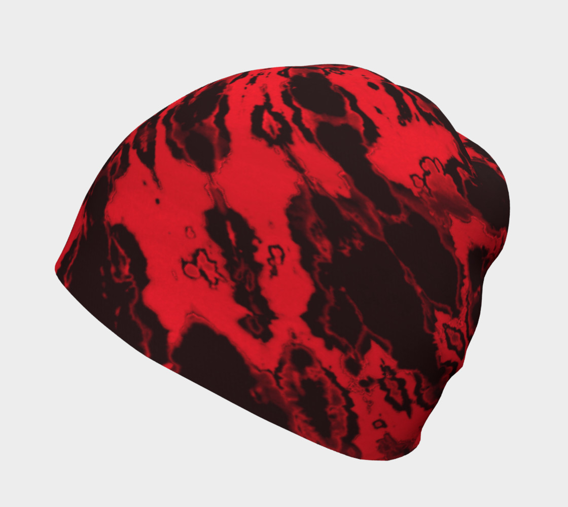 Red Black Beanie preview #2
