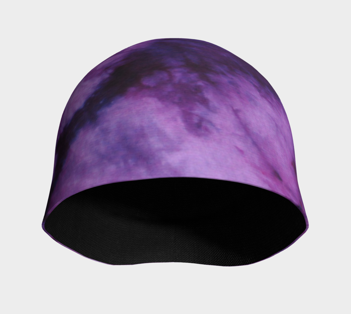 Purple Marble Beanie preview #3