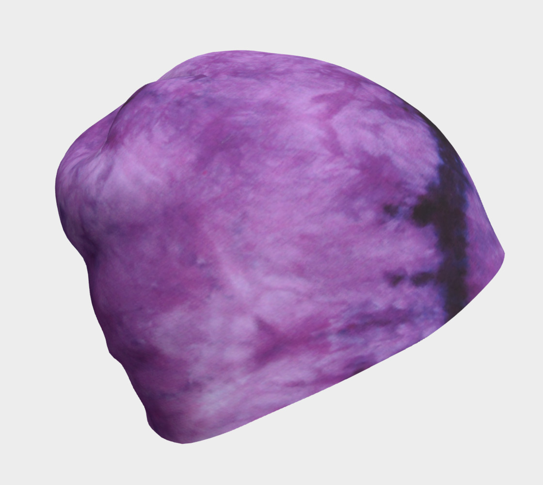 Purple Marble Beanie preview #1