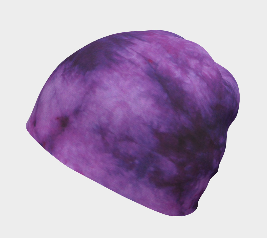 Purple Marble Beanie preview #2