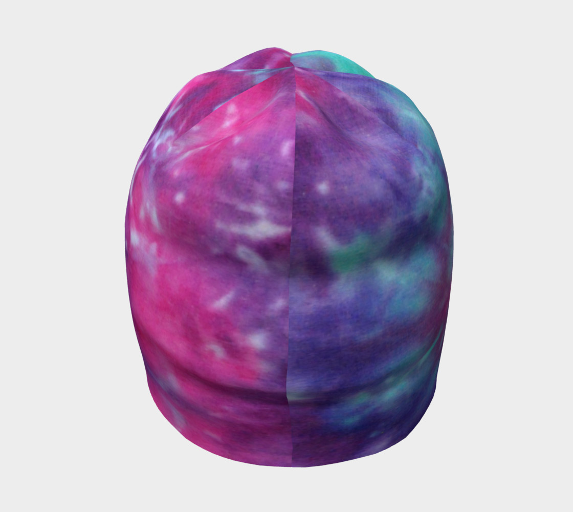 Blue Pink Spiral Beanie preview #4