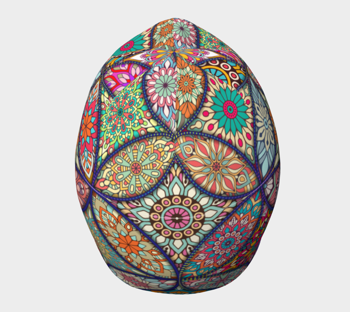 Vibrant Mandalas Beanie preview #5
