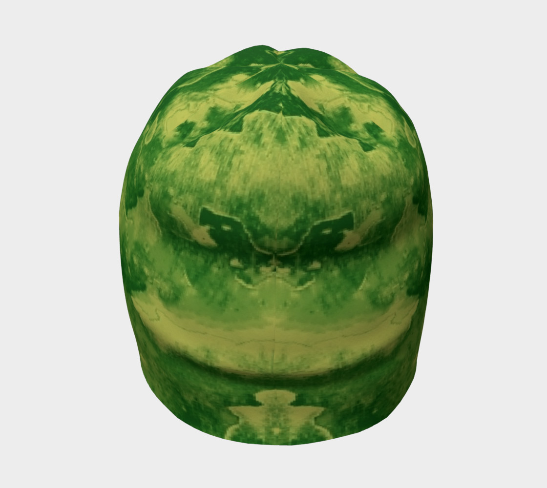 Green mirror watercolor abstraction preview #4