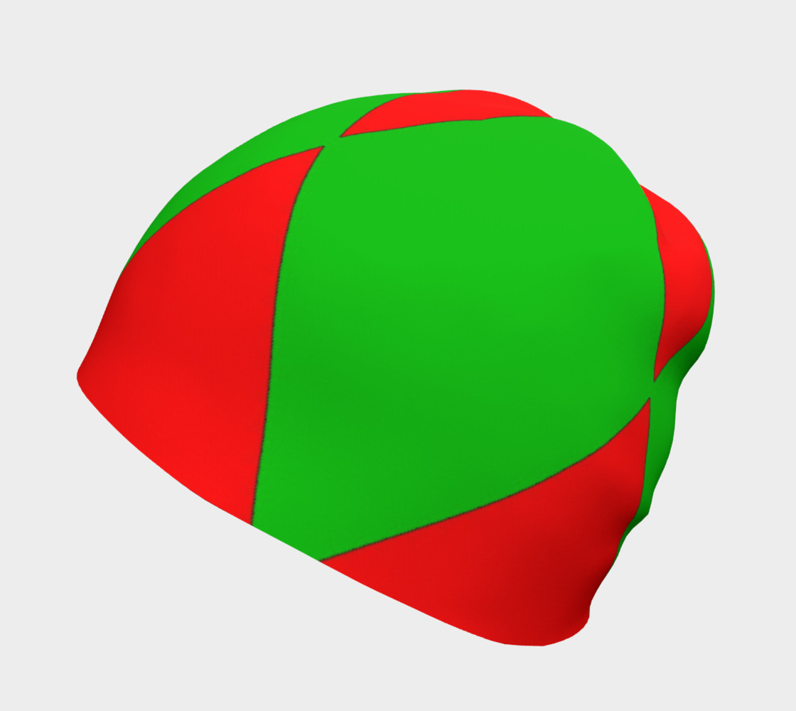 Christmas Harlequin Diamond Beanie preview #2