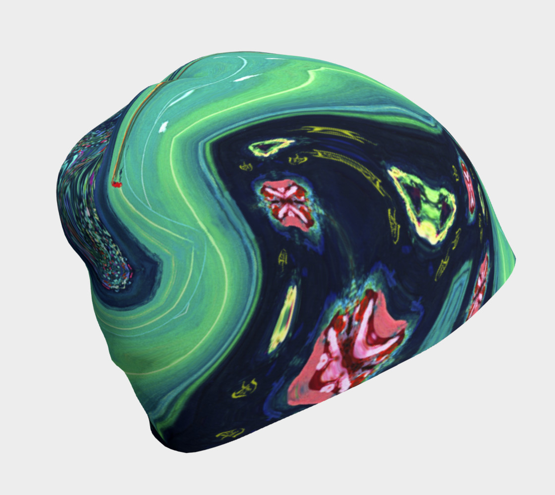 Aperçu de French Open Floral-Match Beanie #1