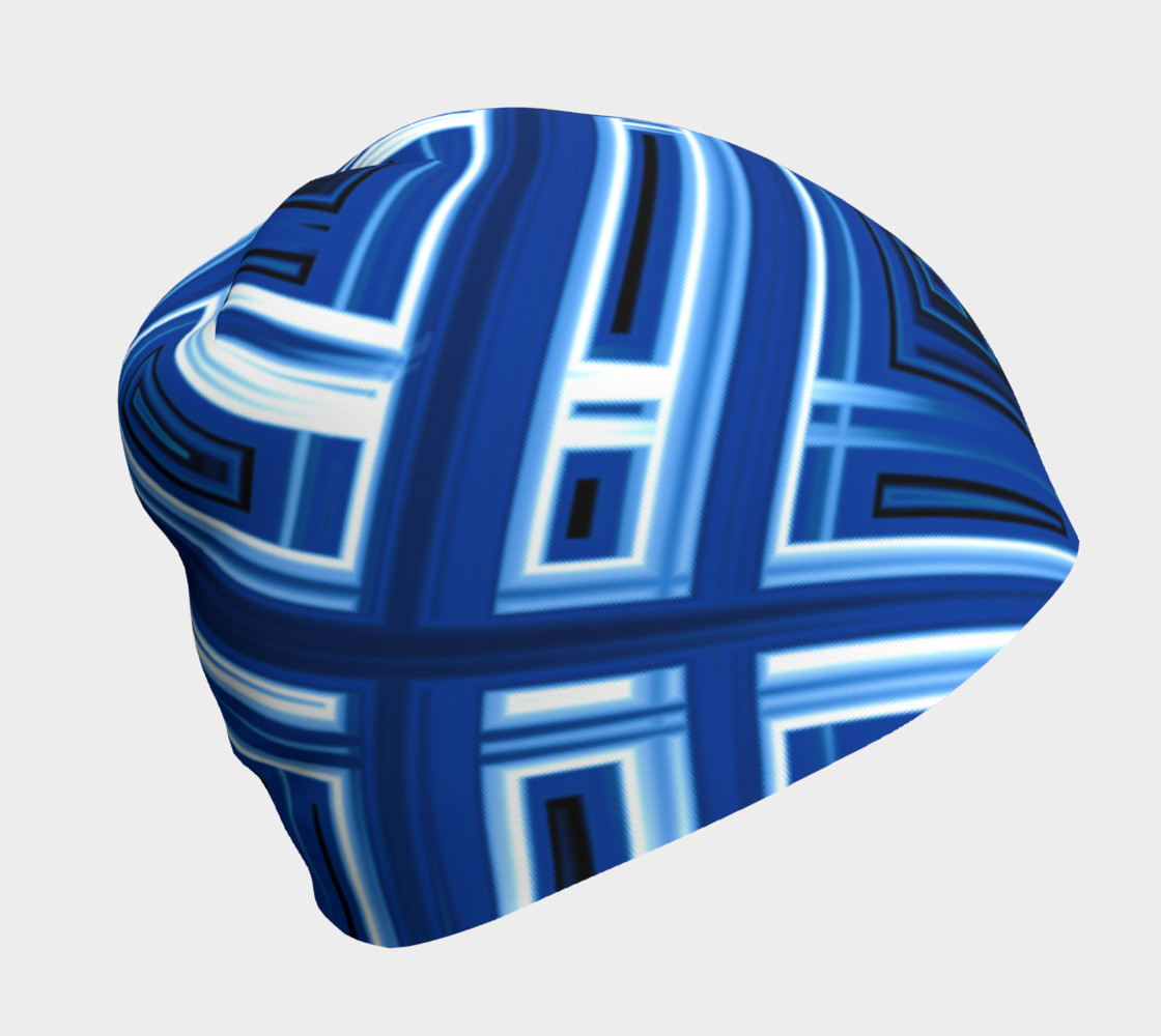 Plaid Splash Beanie preview #1