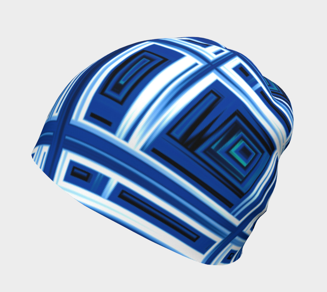 Plaid Splash Beanie preview #2