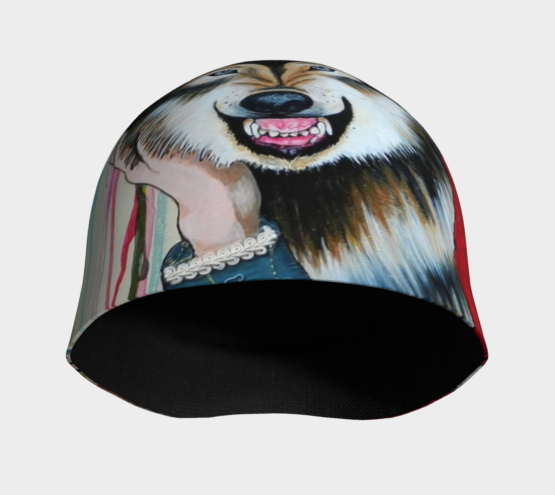 Red and the Big Mad Wolf Beanie preview #3