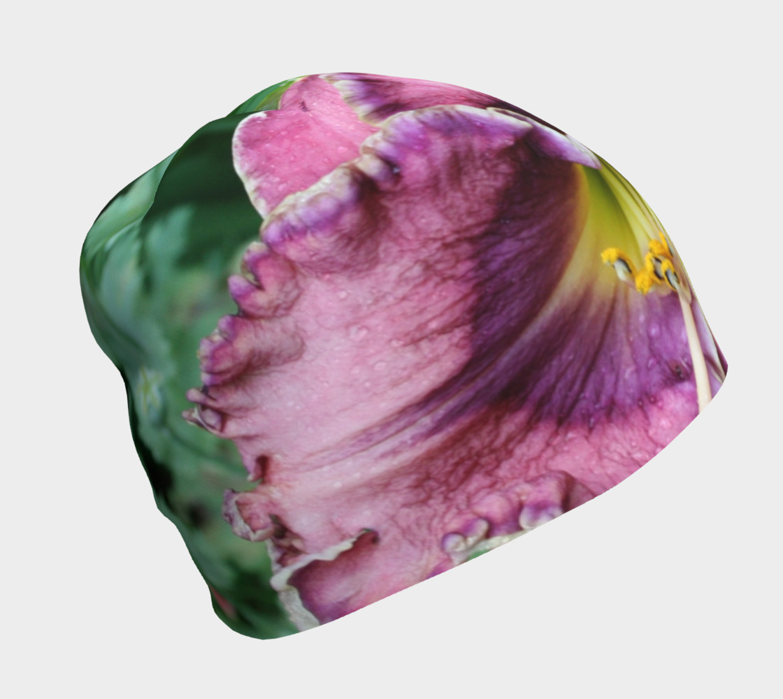 winter rainbow daylily and poppies hat preview #1