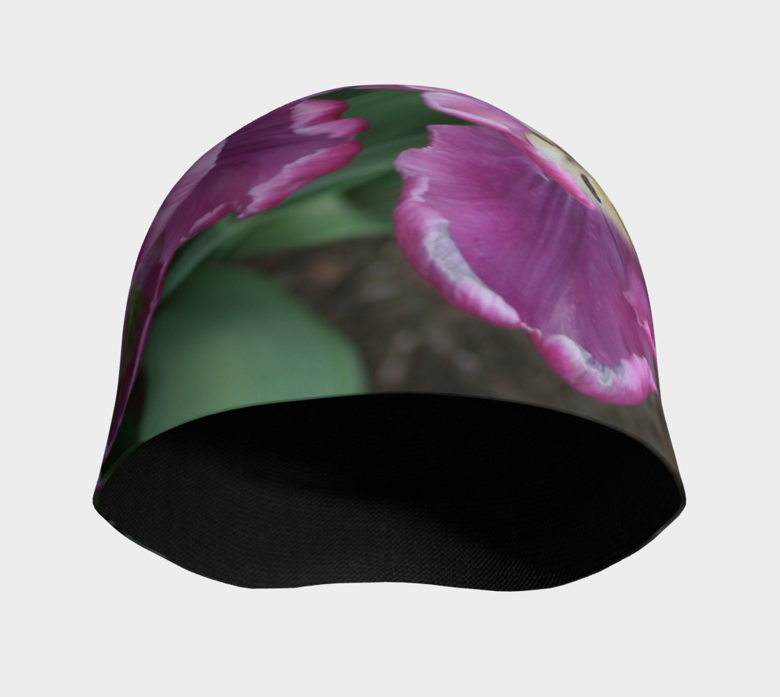 Purple Tulip Beanie preview #3