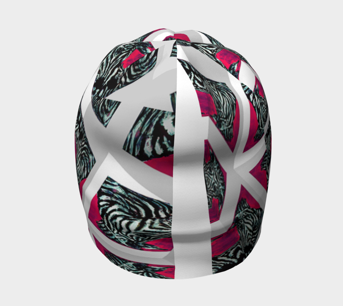 Abrica-Zebra Optical-Maze Beanie preview #4