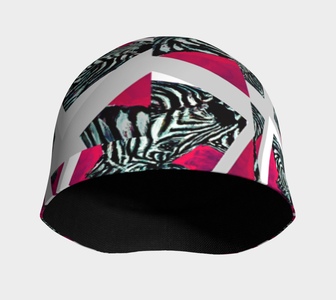 Abrica-Zebra Optical-Maze Beanie preview #3