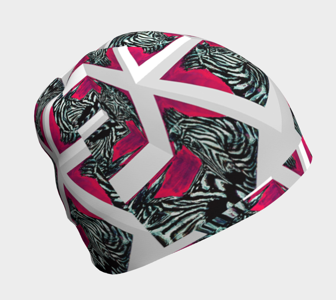 Abrica-Zebra Optical-Maze Beanie preview #1