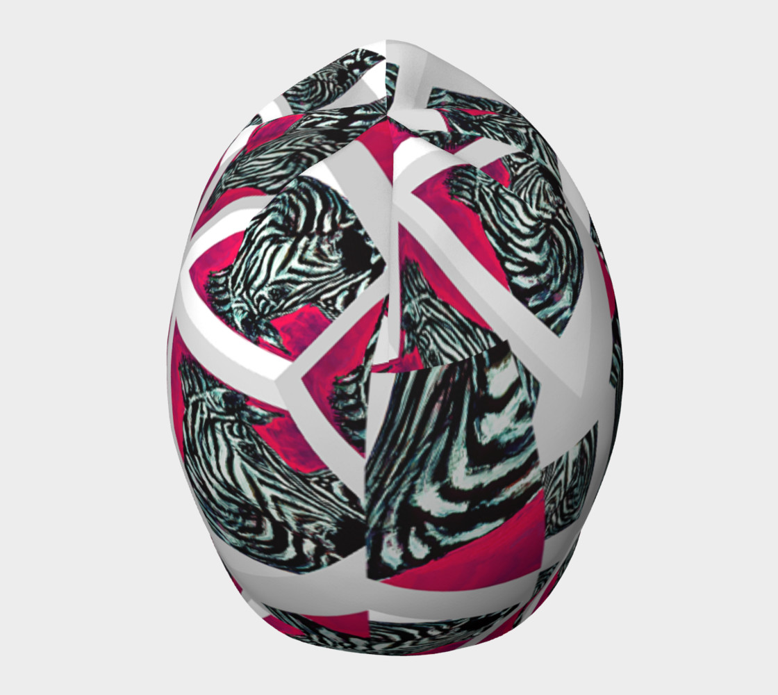 Abrica-Zebra Optical-Maze Beanie preview #5