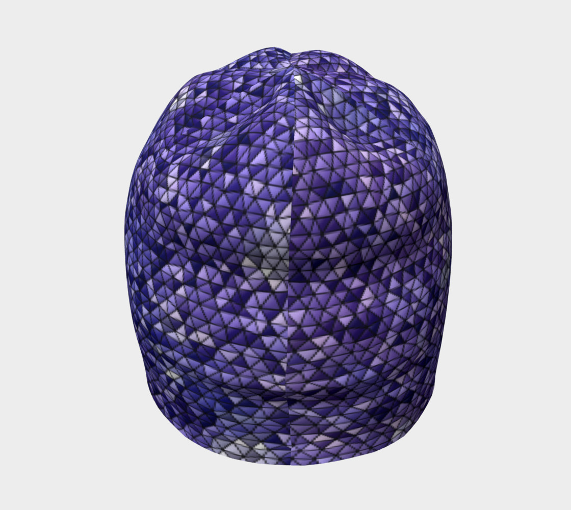 Purple Night Sky Triangle Mosaic preview #4