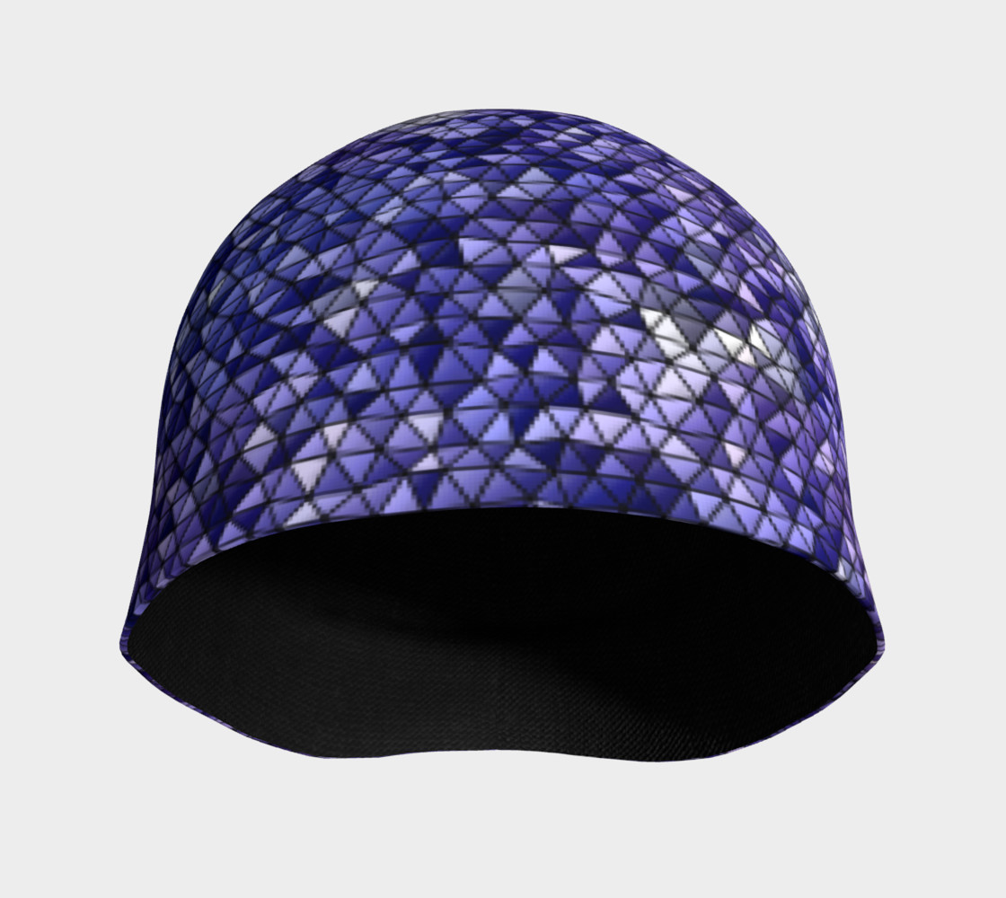 Purple Night Sky Triangle Mosaic preview #3
