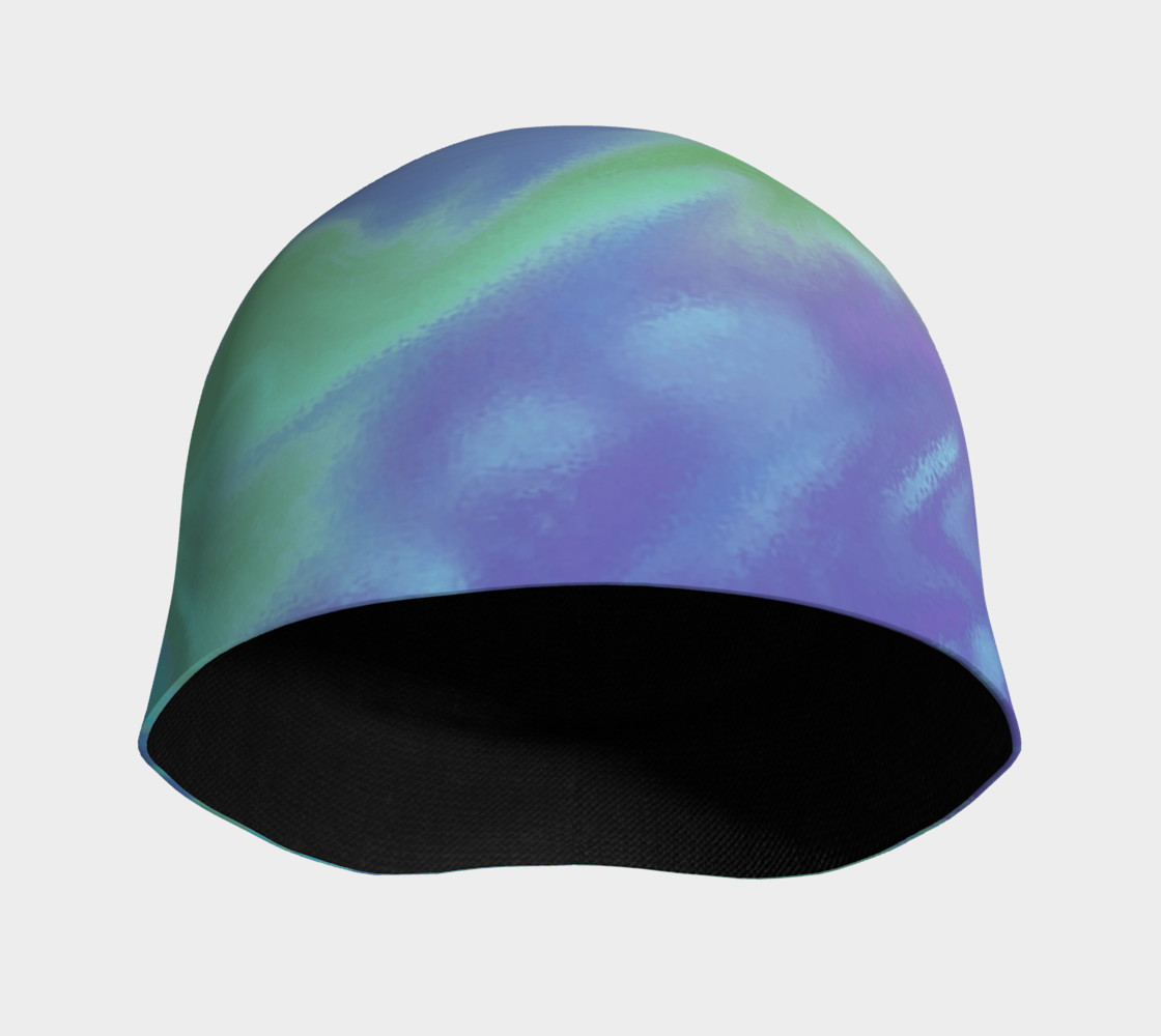 Blue Green Splatter Abstract Design preview #3