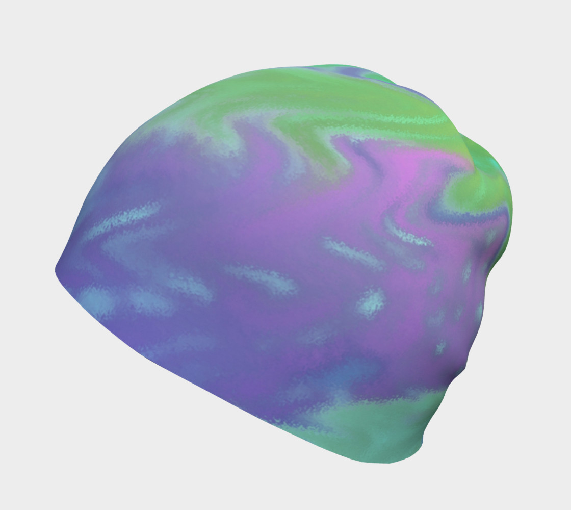 Blue Green Splatter Abstract Design preview #2