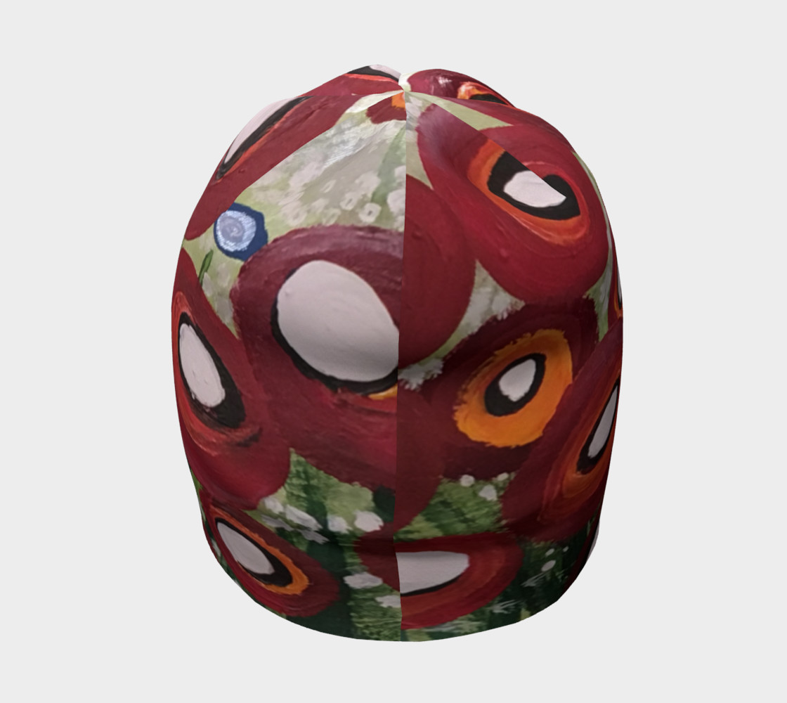 Whimsical Poppy Beanie preview #4