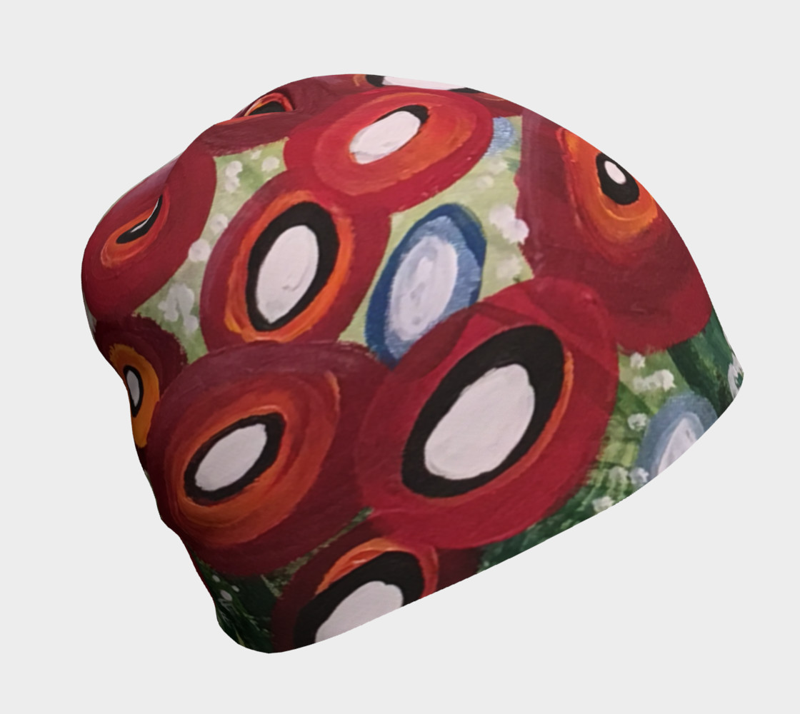Whimsical Poppy Beanie preview #1