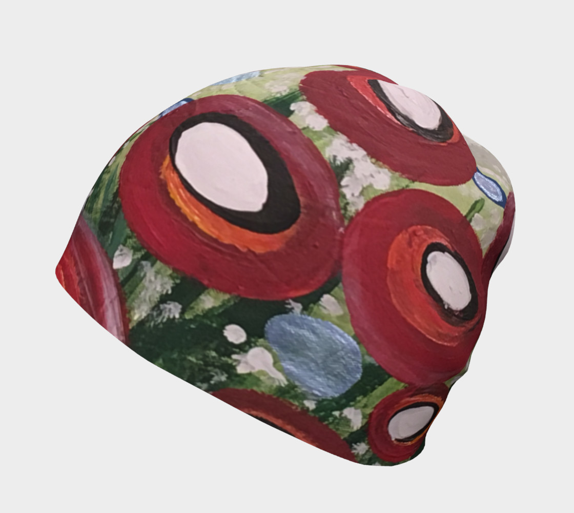 Whimsical Poppy Beanie preview #2