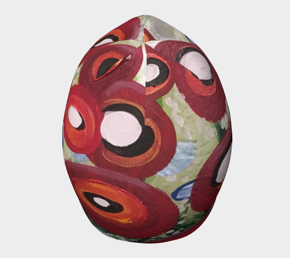 Whimsical Poppy Beanie preview #5