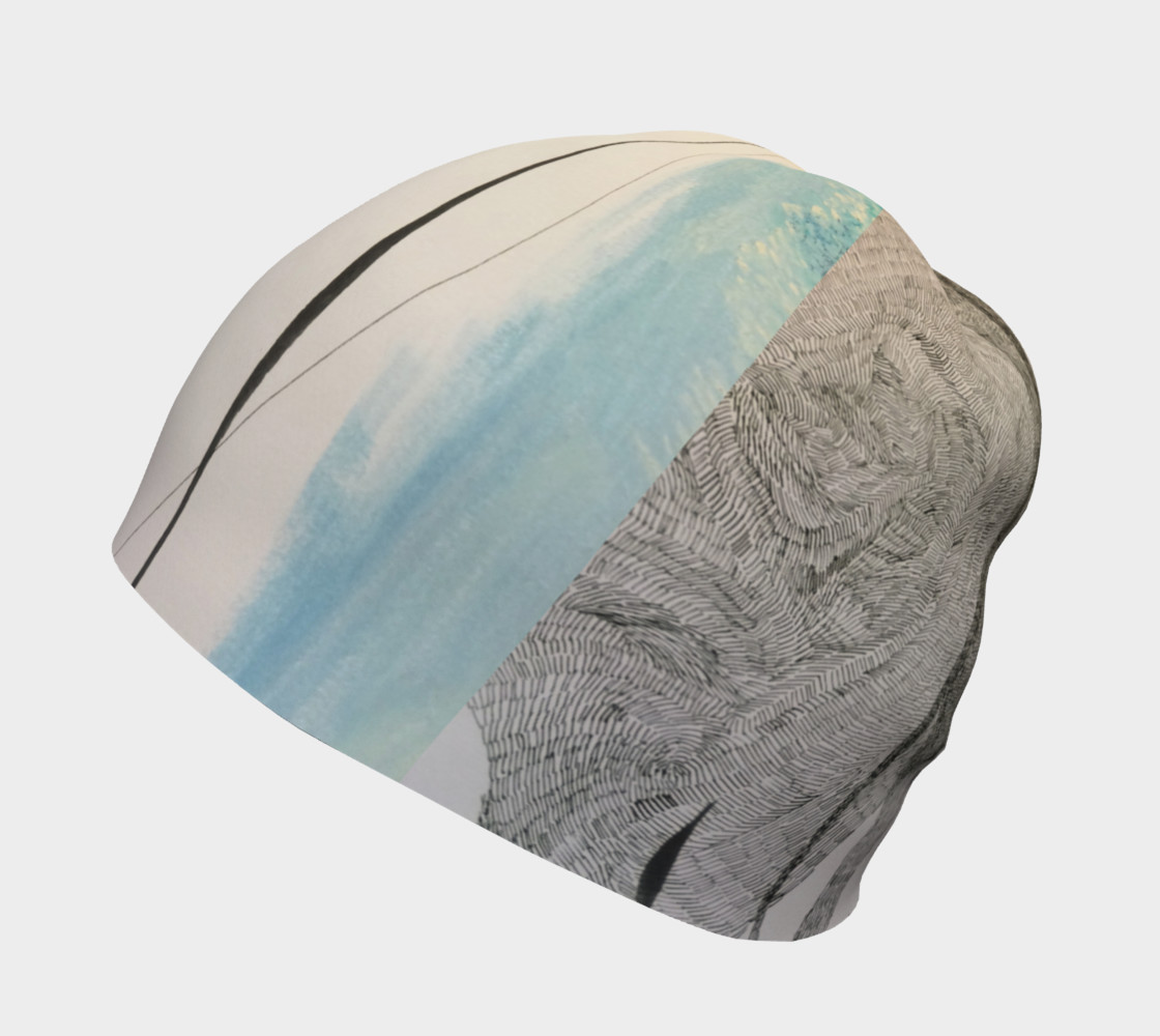 Aperçu de ocean current beanie #2
