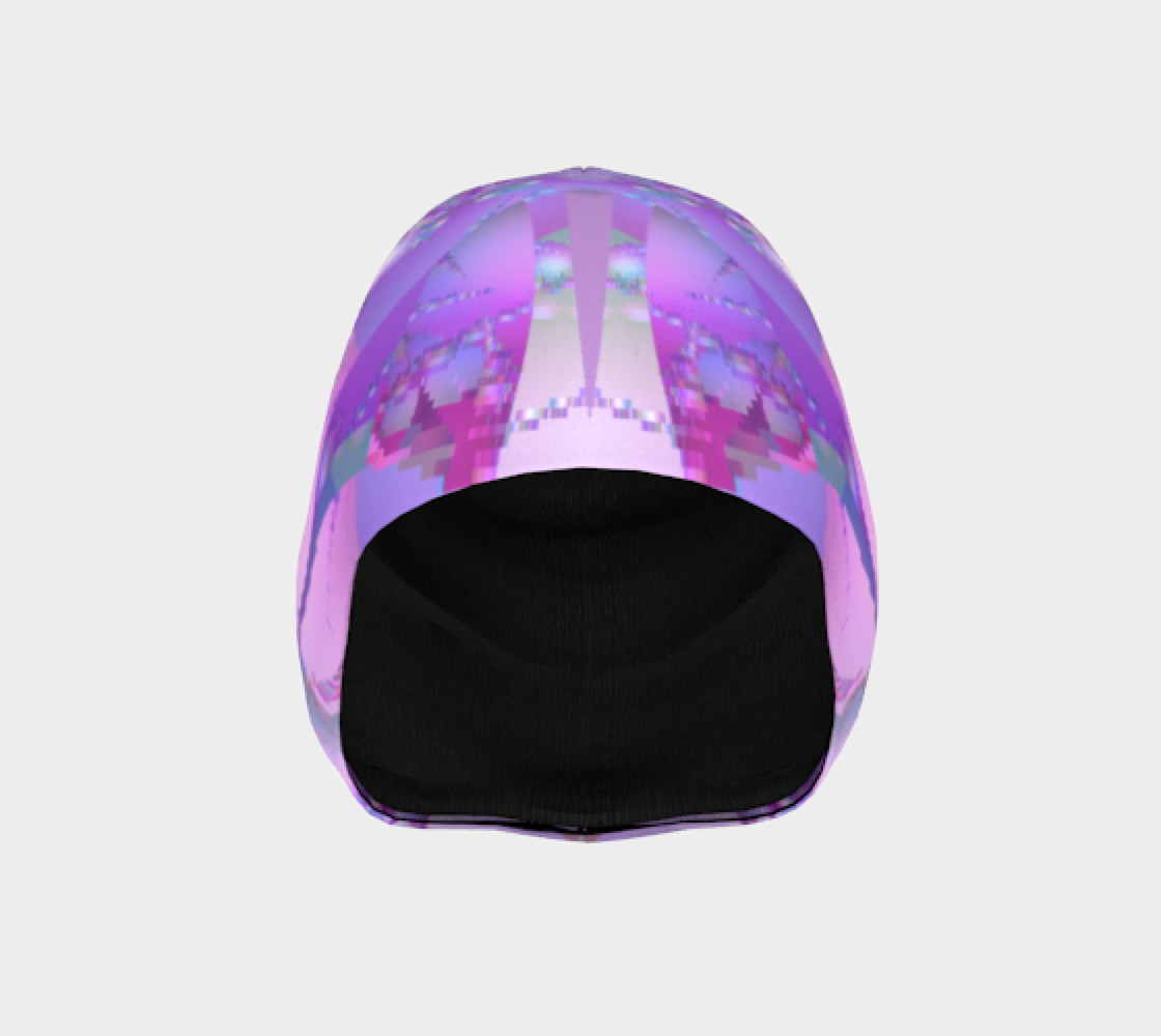 Spring Color Bubble Fractal Beanie preview #3