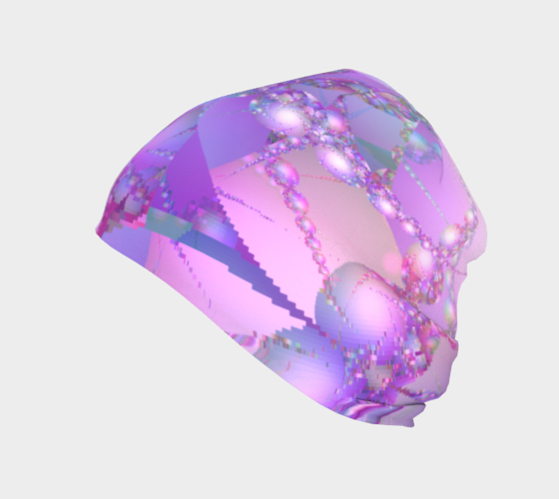 Spring Color Bubble Fractal Beanie preview #2