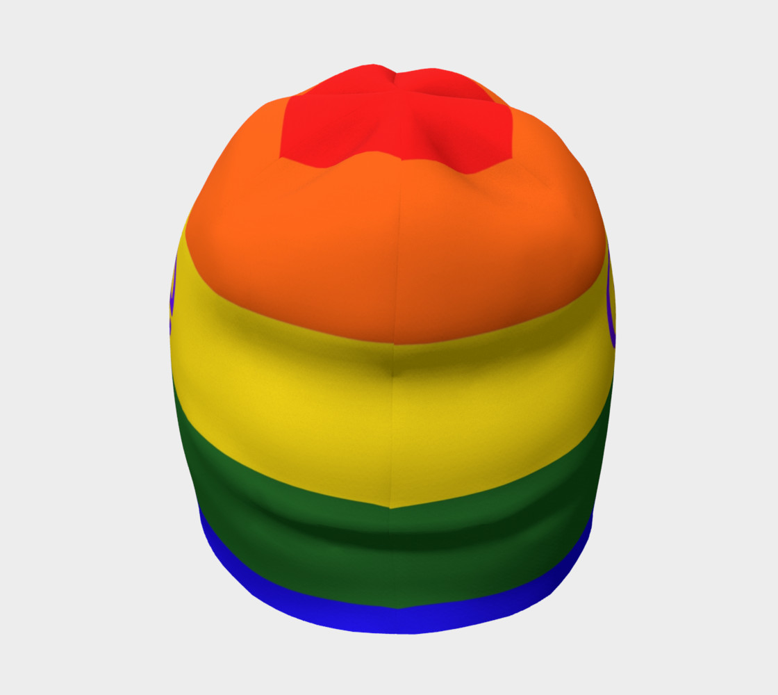Gay Pride Love Beanie preview #4