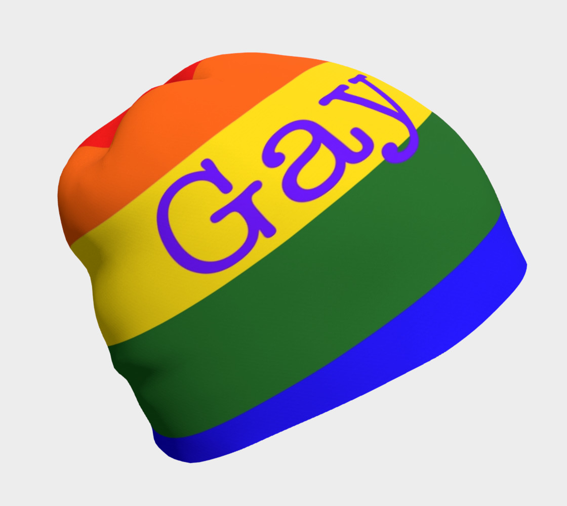 Gay Pride Love Beanie preview #1