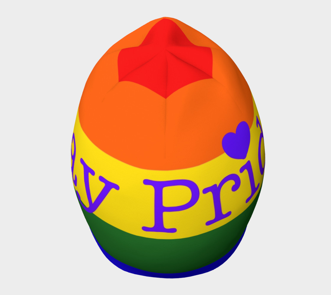 Gay Pride Love Beanie preview #5