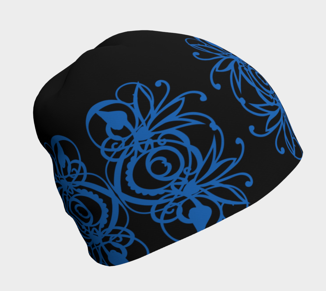 Night Flower Hat 3D preview