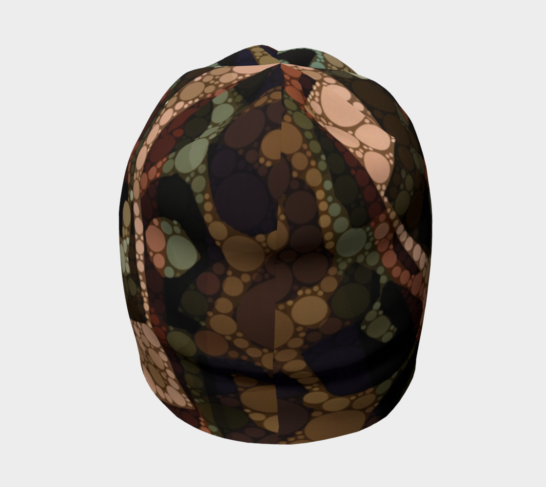 Cheetah Abstract Beanie preview #4
