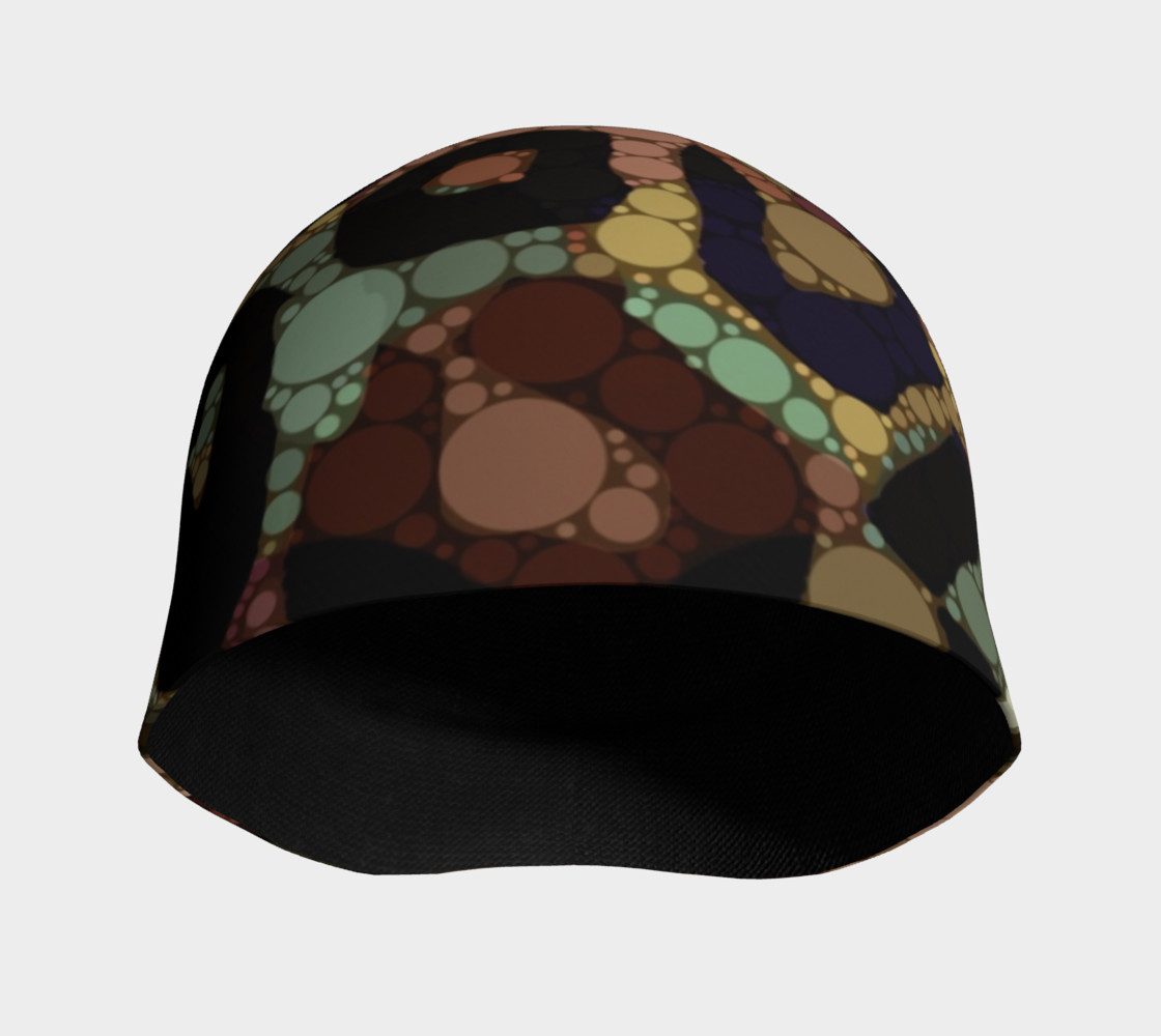 Cheetah Abstract Beanie preview #3